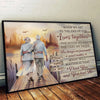 Our Love Proves That Forever Is Real - Couple Personalized Custom Horizontal Poster - Gift For Husband Wife, Anniversary