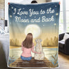 Paws Bring Peace To Our Souls - Dog & Cat Personalized Custom Blanket - Gift For Pet Owners, Pet Lovers