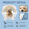 Custom Photo In Our Hearts, You’ll Always Stay - Memorial Personalized Custom Car Ornament - Acrylic Custom Shaped - Sympathy Gift For Pet Owners, Pet Lovers