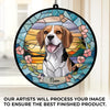 Custom Photo Your Spirit Will Always Be With Me - Memorial Personalized Window Hanging Suncatcher Ornament - Sympathy Gift For Pet Owners, Pet Lovers