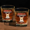 I Know Life Wouldn't Be Easy Without Me - Dog Personalized Custom Square Whiskey Glass - Gift For Pet Owners, Pet Lovers