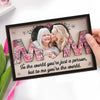 Custom Photo You Are My Heart’s Greatest Treasure - Family Personalized Custom 2-Layered Wooden Plaque With Stand - Gift For Mom, Daughter