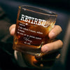 Thank Your Coworkers With A Personal Touch - Coworker Personalized Custom Square Whiskey Glass - Appreciation, Retirement Gift For Coworkers, Work Friends, Colleagues