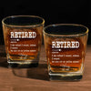 Thank Your Coworkers With A Personal Touch - Coworker Personalized Custom Square Whiskey Glass - Appreciation, Retirement Gift For Coworkers, Work Friends, Colleagues