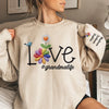 Love Recognizes No Barriers - Family Personalized Custom Unisex Sweatshirt, Hoodie With Design On Sleeve - Gift For Mom, Grandma