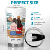 A Thoughtful Gift For Your Besties - Bestie Personalized Custom Tumbler - Gift For Best Friends, BFF, Sisters