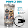 Friends Who Slay Together, Stay Together - Bestie Personalized Custom Tumbler - Gift For Best Friends, BFF, Sisters