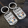 Unlock The Adventure With The Keys To The Camper - Camping Personalized Custom Keychain - Gift For Couple, Husband Wife, Camping Lovers