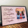 Because Family Is The Heart Of Every Home - Family Personalized Custom Horizontal Poster - Mother's Day, Gift For Mom, Grandma, Daughter