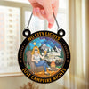 A Little Piece Of The Outdoors For Your Favorite Space - Family Personalized Window Hanging Suncatcher Ornament - Gift For Yourself, Best Friends, Siblings, Family Members
