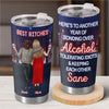 Chaos Creators Since Day One - Bestie Personalized Custom Tumbler - Gift For Best Friends, BFF, Sisters