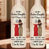 Whisper To The Storm - Family Personalized Custom Bottle Lamp - Gift For Mom, Daughter