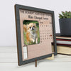 Custom Photo A Piece Of My Heart Is With You - Memorial Personalized Custom Pet Loss Sign, Collar Frame - Sympathy Gift For Pet Owners, Pet Lovers