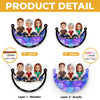 My First Home - Family Personalized Window Hanging Suncatcher Ornament - Gift For Mom