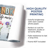 Life Is Grand With Grandkids In Hand - Family Personalized Custom Horizontal Poster - Gift For Mom, Grandma