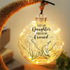 First My Mother Forever My Friend - Family Personalized Custom Moon Lamp Light - Gift For Mom, Daughter