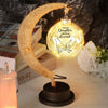 First My Mother Forever My Friend - Family Personalized Custom Moon Lamp Light - Gift For Mom, Daughter