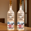 Never Forget That I Love You - Family Personalized Custom Bottle Lamp - Gift For Mom, Daughter