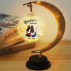 Let Your Friendship Shine As Bright As The Moon - Bestie Personalized Custom Moon Lamp Light - Gift For Best Friends, BFF, Sisters