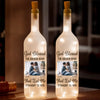 That Led Me Straight To You - Couple Personalized Custom Bottle Lamp - Gift For Husband Wife