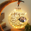 Custom Photo Through Every Lifetime, I’d Choose You - Couple Personalized Custom Moon Lamp Light - Gift For Husband Wife, Anniversary