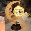 Custom Photo Through Every Lifetime, I’d Choose You - Couple Personalized Custom Moon Lamp Light - Gift For Husband Wife, Anniversary