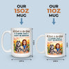 My Best Friend Comes With A Wagging Tail - Dog Personalized Custom Mug - Gift For Pet Owners, Pet Lovers