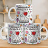 Thanks For Being A Great Mom - Family Personalized Custom 3D Inflated Effect Printed Mug - Gift For Mom, Daughter