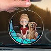 No Treat Can Match My Love For You - Dog & Cat Personalized Custom Car Ornament - Acrylic Custom Shaped - Gift For Pet Owners, Pet Lovers