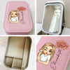 Stay Golden And Shine Your Light - Family Personalized Custom Jewelry Box LED Makeup - Gift For Yourself, Best Friends, Siblings, Family Members