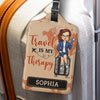 Wander Often, Wonder Always - Travel Personalized Custom Luggage Tag - Holiday Vacation Gift, Gift For Adventure Travel Lovers