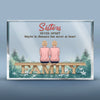 Blessed To Be In This Family - Family Personalized Custom Rectangle Shaped Acrylic Plaque - Gift For Family Members, Siblings, Brothers, Sisters