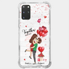 You Are My Greatest Adventure - Couple Personalized Custom Clear Phone Case - Gift For Husband Wife, Anniversary, LGBTQ+