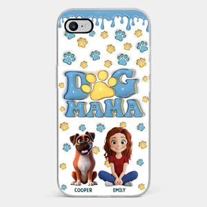 Fur Mom Vibes Only - Dog Personalized Custom Clear Phone Case - Gift For Pet Owners, Pet Lovers