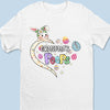Mama’s Little Bunnies Make Life Sweet - Family Personalized Custom Unisex T-shirt, Premium T-shirt, Hoodie - Easter Gift For Mom, Grandma