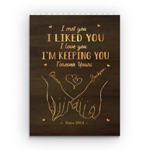 You Are My Happily Ever After - Couple Personalized Custom Vertical Rectangle Shaped Building Brick Blocks - Gift For Husband Wife, Anniversary