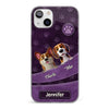 Furry Friends Make Life Better - Dog & Cat Personalized Custom Clear Phone Case - Gift For Pet Owners, Pet Lovers