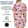Custom Photo Best Fur Mom Ever - Dog & Cat Personalized Custom Women's Sleep Tee - Gift For Pet Owners, Pet Lovers