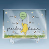 Grandma Bear And Her Sweet Honeybees - Family Personalized Custom Rectangle Shaped Acrylic Plaque - Mother's Day, Gift For Mom, Grandma