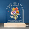 Mom We Love You - Family Personalized Custom Shaped 3D LED Light - Mother's Day, Gift For Mom