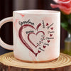 A Mother's Love Knows No Bounds - Family Personalized Custom Marble Mug - Mother's Day, Gift For Mom, Grandma