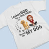 True Friends Are Covered In Fur - Dog Personalized Custom Unisex T-shirt, Premium T-shirt, Hoodie - Gift For Pet Owners, Pet Lovers