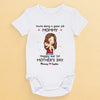You're Doing A Great Job Mommy - Family Personalized Custom Baby Onesie - Mother's Day, Baby Shower Gift, Gift For First Mom