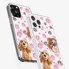 Loyal Paws, Endless Love - Dog Personalized Custom 3D Inflated Effect Printed Clear Phone Case - Gift For Pet Owners, Pet Lovers
