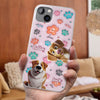 Loyal Hearts Have Four Paws- Dog Personalized Custom 3D Inflated Effect Printed Clear Phone Case - Gift For Pet Owners, Pet Lover