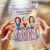Strong Women, Strong Bonds - Family Personalized Custom Rectangle Shaped Acrylic Plaque - Mother's Day, Gift For Mom, Daughter