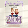 Strong Women, Strong Bonds - Family Personalized Custom Rectangle Shaped Acrylic Plaque - Mother's Day, Gift For Mom, Daughter
