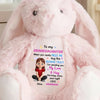 A Bunny Hug From Grandma’s Heart - Family Personalized Custom Easter Bunny Plush - Gift For Family Members