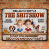 We’ve Got Booze, Barks, And Bad Decisions - Dog Personalized Custom Home Decor Metal Sign - House Warming Gift For Pet Owners, Pet Lovers