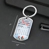 Custom Photo Your Love Still Guides Me Every Day - Memorial Personalized Custom Keychain - Sympathy Gift For Family Members